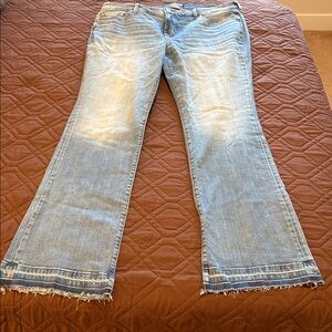 Torrid Mid-Rise Slim Boot Jeans in Blue